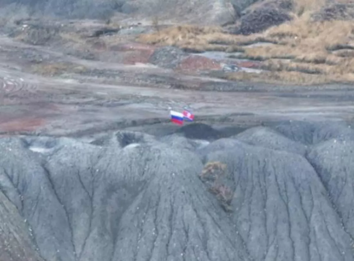國旗在烏東飄揚  北韓仍稱派兵軍援俄羅斯是謠言   